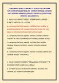 FLORIDA BAIL BONDS EXAM LATEST 2026-2027 ACTUAL EXAM &NewLine;WITH COMPLETE QUESTIONS AND CORRECT DETAILED ANSWERS &NewLine;&lpar;100&percnt; VERIFIED ANSWERS&rpar; &vert;ALREADY GRADED A&plus;&vert; &vert;&vert;PROFESSOR &NewLine;VERIFIED&vert;&vert; &vert;&vert;BRANDNEW&excl;&excl;&excl;&vert;&vert; 