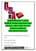 NURS 629 Exam 1 2026 Update &ndash; Women&rsquo;s Health&comma; Pregnancy&comma; and Obstetric Nursing Questions with Verified Answers