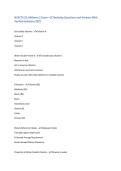 NUSCTX 10&comma; Midterm 2 Exam - UC Berkeley Questions and Answers With&NewLine;Verified Solutions 2025
