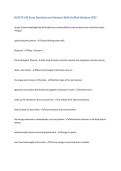 NUSCTX 10S Exam Questions and Answers With Verified Solutions 2025&NewLine;