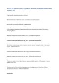 NUSCTX 10&comma; Midterm Exam 2 UC Berkeley Questions and Answers With Verified&NewLine;Solutions 2025
