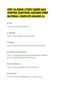 CNIT 176 EXAM 1 STUDY GUIDE 2026&NewLine;VERIFIED QUESTIONS ANSWERS PREP&NewLine;MATERIAL COMPLETE GRADED A&plus;