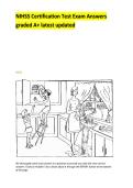 NIHSS Certification Test Exam Answers graded A&plus; latest updated