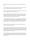 OSAT CEOE CSS Practice Test Questions and Answers With Verified Solutions&NewLine;2025