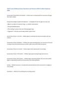 OSAT Early Childhood Exam Questions and Answers With Verified Solutions&NewLine;2025