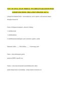 PSYC 140  FINAL  EXAM  MODULE  &vert;95 COMPLETE QUESTIONS WITH EXPERT SOLUTIONS &vert; 2026 LATEST UPDATED &vert; GET A&plus;