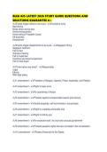 BLEA 825 LATEST 2026 STUDY GUIDE QUESTIONS AND SOLUTIONS GUARANTEE
