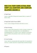 WGU C795 STUDY GUIDE ACTUAL EXAM&NewLine;SCRIPT 2026 QUESTIONS AND COMPLETE&NewLine;SOLUTIONS GRADED A&plus;
