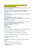 CCC3 LATEST 2026 FINALS EXAM QUESTIONS AND SOLUTIONS GUARANTEE