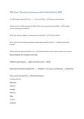 PDG Exam 1 Questions and Answers with Verified Solutions 2025&NewLine;