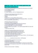 MMSC490 LATEST 2026 TEST PAPER QUESTIONS AND SOLUTIONS GUARANTEE