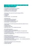MMSC490 LATEST 2026 STUDY GUIDE QUESTIONS AND SOLUTIONS GUARANTEE