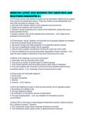 MMSC490 LATEST 2026 REVISION TEST QUESTIONS AND SOLUTIONS GUARANTEE