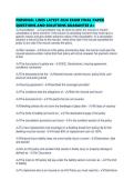 PERSONAL LINES LATEST 2026 EXAM FINAL PAPER QUESTIONS AND SOLUTIONS GUARANTEE 