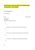 BIO 133 Exam 1 actual exam questions and verified answers already graded A&plus; latest updated