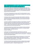 HESI COMPREHENSIVE LATEST 2026 EVALUATION EXAMS QUESTIONS AND SOLUTIONS GUARANTEE