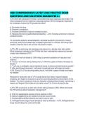 HESI COMPREHENSIVE LATEST 2026 PRACTICE EXAM QUESTIONS AND SOLUTIONS GUARANTEE
