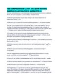 HESI COMPREHENSIVE LATEST 2026 EXAM MANUAL QUESTIONS AND SOLUTIONS