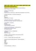 NURS 4010 LATEST 2026 STUDY GUIDE QUESTIONS AND SOLUTIONS GUARANTEE 