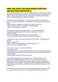 NURS 4010 LATEST 2026 EXAM MANUAL QUESTIONS AND SOLUTIONS GUARANTEE