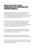 NIMS IS 200&period;C FINAL ACTUAL&NewLine;EXAMINATION 2026 QUESTIONS WITH&NewLine;ANSWERS GRADED A&plus;
