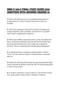 NIMS IS 200&period;C FINAL STUDY GUIDE 2026&NewLine;QUESTIONS WITH ANSWERS GRADED A&plus;