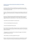DFW SIDA Training EXAM QUESTIONS AND ANSWERS WITH VERIFIED&NewLine;SOLUTIONS 2025