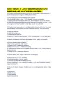 ADULT HEALTH III LATEST 2026 MAIN FINAL PAPER QUESTIONS AND SOLUTIONS GUARANTEE 