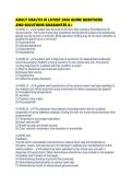 ADULT HEALTH III LATEST 2026 GUIDE QUESTIONS AND SOLUTIONS GUARANTEE