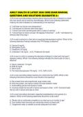 ADULT HEALTH III LATEST 2026 CORE EXAM MANUAL QUESTIONS AND SOLUTIONS