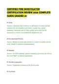 CERTIFIED FIRE INVESTIGATOR&NewLine;CERTIFICATION REVIEW 2026 COMPLETE&NewLine;GUIDE GRADED A&plus;