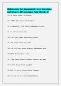 Mathnasium Job Assessment Latest Questions&NewLine;and Answers &vert; Professional Prep &vert; Grade A&plus;