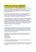 OSTOMY CARE LATEST 2026 COMPREHENSIVE QUESTIONS AND SOLUTIONS GUARANTEE 