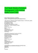 Test Bank for Modern Database Management 13th Edition by Hoffer &vert; Complete Chapters&NewLine;&NewLine;