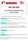 CEBS - RPA 2 EXAM ACTUAL QUESTIONS AND CORRECT VERIFIED ANSWERS  LATEST 2026-2027 UPDATE