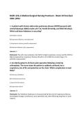 NURS 121L-A Medical-Surgical Nursing Practicum Bundle PACK 2026 &vert;WCU