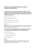 NURS 121L-A Medical-Surgical Nursing Practicum - Week 4&NewLine;Comprehensive Quiz 2026 &vert;WCU