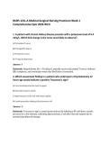 NURS 121L-A Medical-Surgical Nursing Practicum Bundle PACK 2026 &vert;WCU