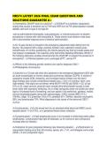 NR574 LATEST 2026 FINAL EXAM QUESTIONS AND SOLUTIONS GUARANTEE 