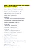 SCRIBE U LATEST 2026 STUDY GUIDE QUESTIONS AND SOLUTIONS GUARANTEE 