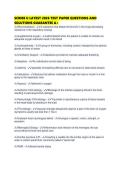 SCRIBE U LATEST 2026 TEST PAPER QUESTIONS AND SOLUTIONS GUARANTEE