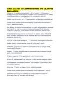 SCRIBE U LATEST 2026 EXAM QUESTIONS AND SOLUTIONS GUARANTEE