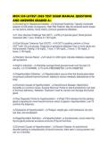 MCN 538 LATEST 2026 TEST EXAM MANUAL QUESTIONS AND ANSWERS GRADED
