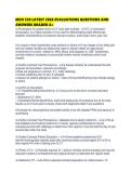 MCN 538 LATEST 2026 EVALUATIONS QUESTIONS AND ANSWERS GRADED 