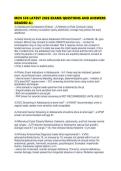 MCN 538 LATEST 2026 EXAMS QUESTIONS AND ANSWERS GRADED