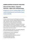 Robbins Basic Pathology Test Bank 2026 &vert; Advanced Pathophysiology MCQs with Rationales &vert; USMLE&comma; NCLEX & Medical Exam Prep