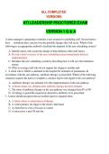 ATI LEADERSHIP PROCTORED EXAM VERSION 1 Q & A 