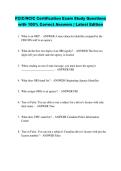 FCIC&sol;NCIC Certification Exam Study Questions &NewLine;with 100&percnt; Correct Answers &vert; Latest Edition 