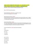 AQA GCSE CHEMISTRY REVISION- C1&period;4 CRUDE OIL AND &NewLine;FUELS QUESTIONS WITH CORRECT ANSWERS 2026 