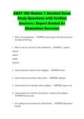 ANAT 380 Module 1 Detailed Exam &NewLine;Study Questions with Verified &NewLine;Answers &vert; Expert Graded A&plus; &NewLine;&lpar;Guarantee Success&rpar; &NewLine;